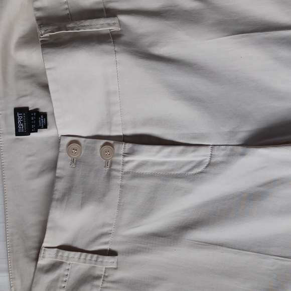 Esprit Collection "Florence" Stretch Cotton Capri Pants- Sz. 14 - Picture 4 of 11